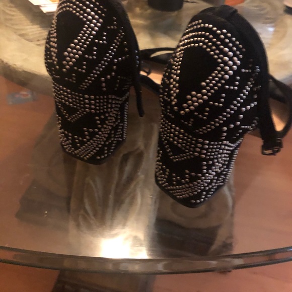 Beautiful Torrid studded suede heels! - Picture 2 of 7